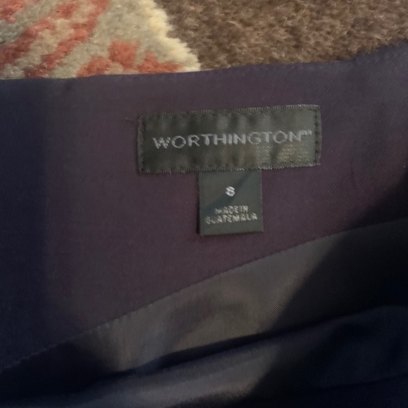 Navy pencil skirt - Picture 2 of 2